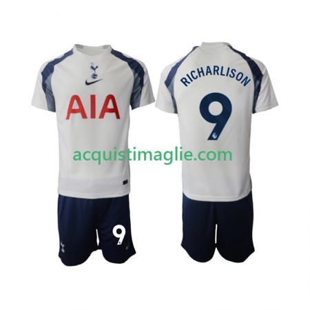 Divisa di Calcio Tottenham Hotspur Richarlison 9 Bambino Prima 2025/2026